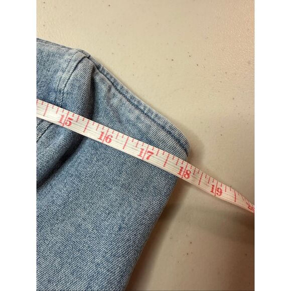 ARITZIA Denim Forum Women's 7 Yrs Bleu Taboo The '90s Denim Bustier Large NWT - Picture 7 of 9